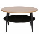 Стол журнальный SIGNAL ELLA A дуб/черный 80/45